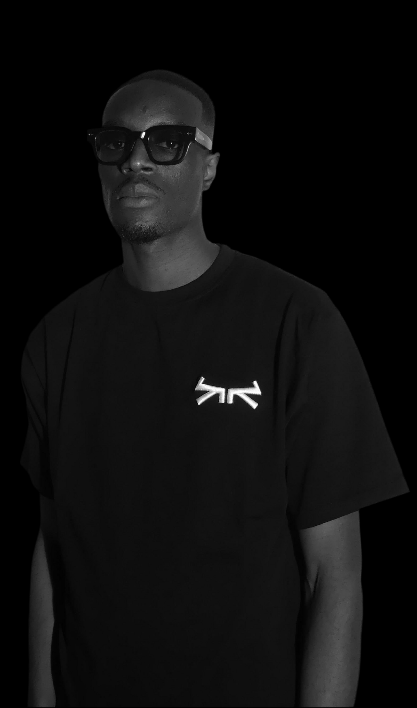 T-SHIRT NOIRE LAMBDA Longueurdonde