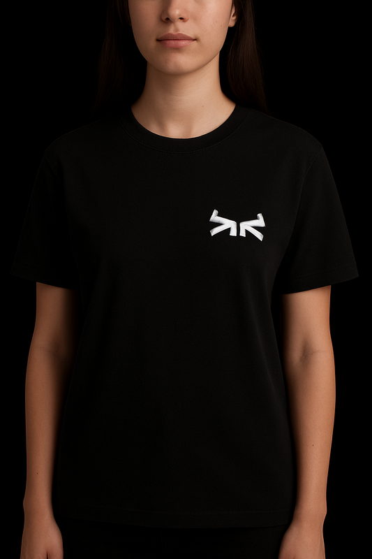 T-SHIRT NOIRE LAMBDA Longueurdonde